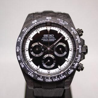 carbon daytona seiko mod