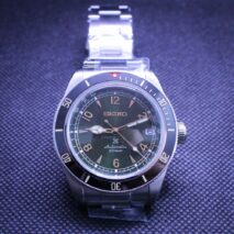 seiko alpinist black bay mod