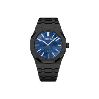 seiko ap oak black blue mod