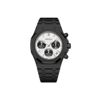 seiko ap oak chronograph black mod