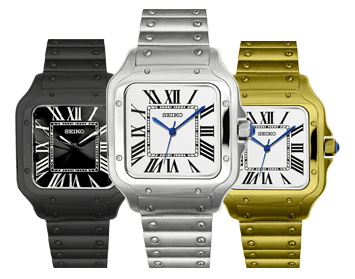 seiko santos mod watches